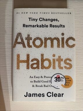 Atomic Habits by James Clear - Hardcover